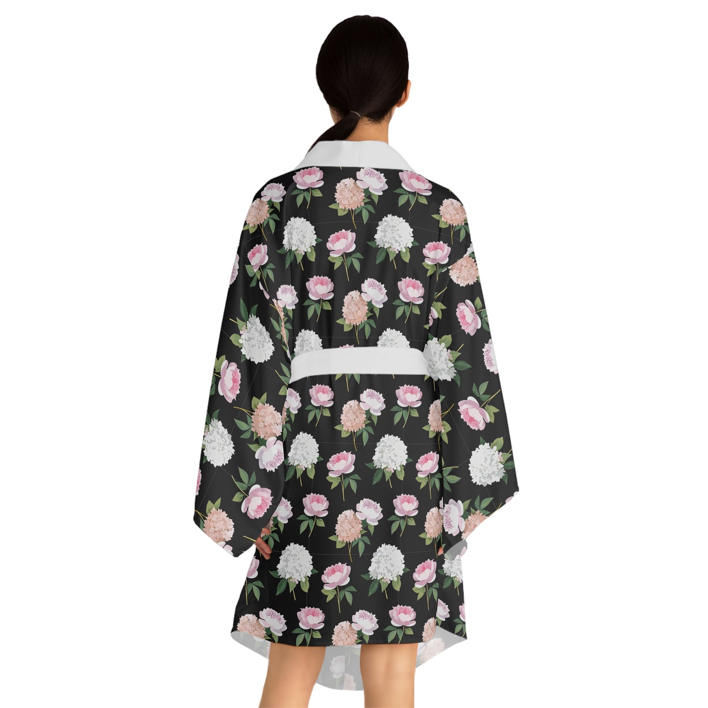 Long Sleeve Kimono Robe (AOP)