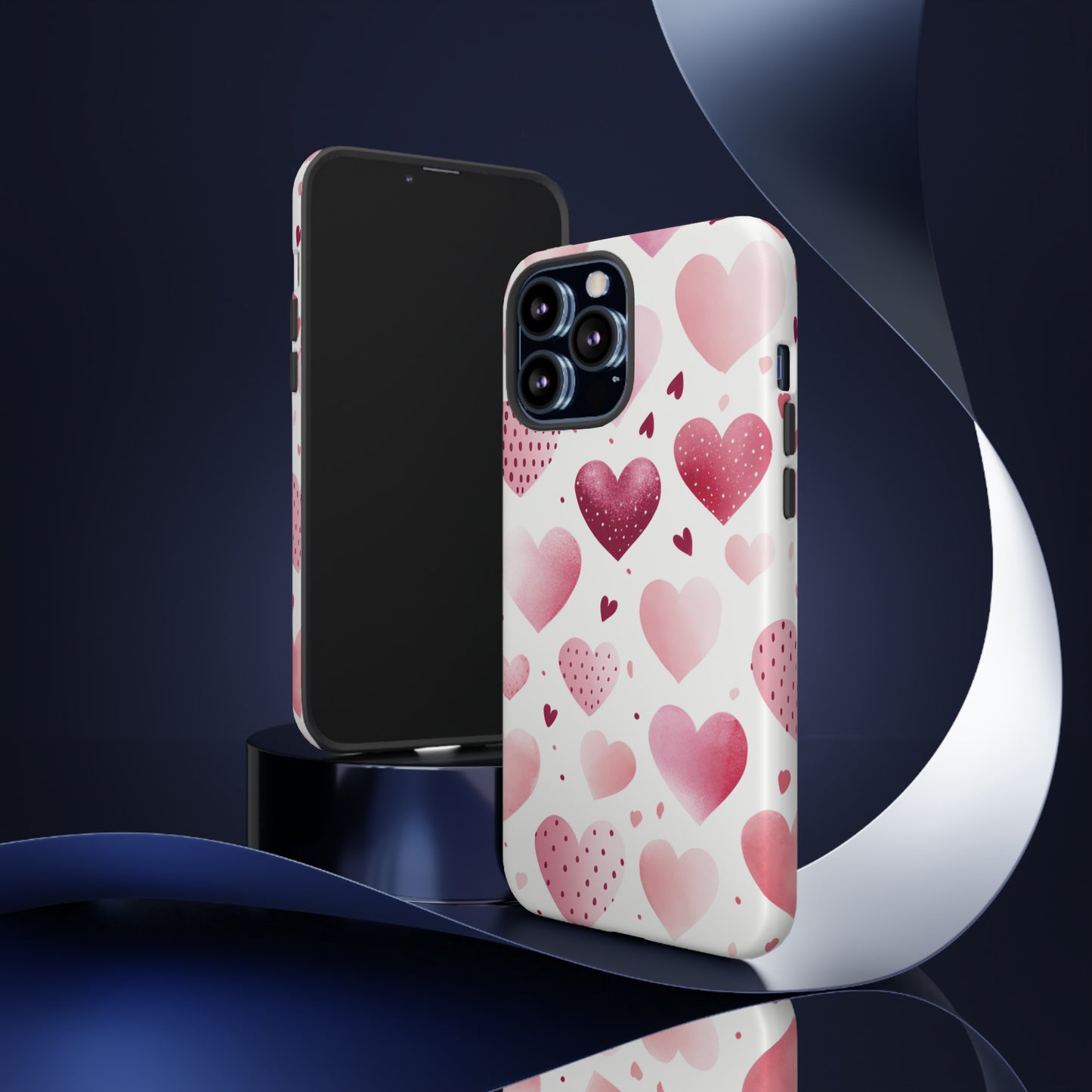 Cell Phone Tough Cases Heart Pattern 1