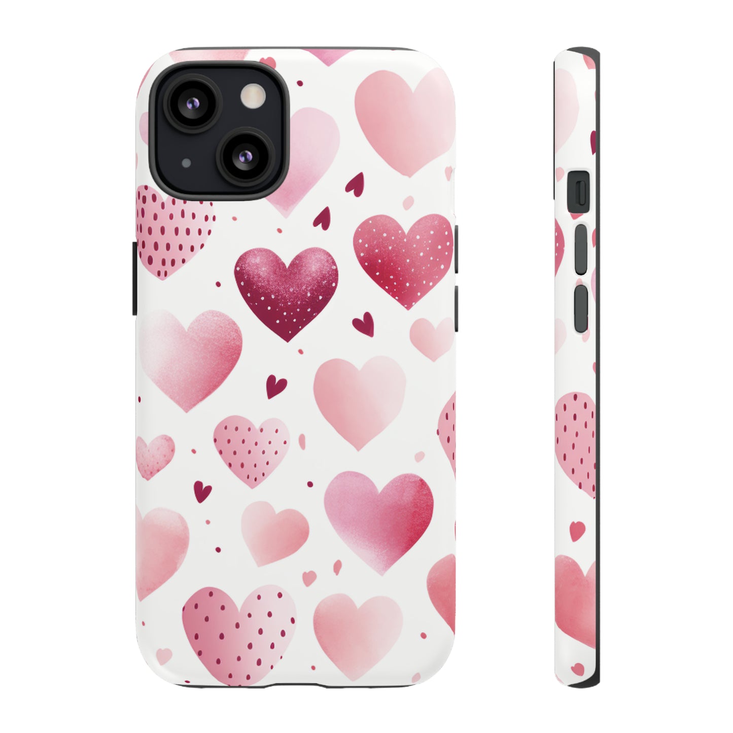 Cell Phone Tough Cases Heart Pattern 1