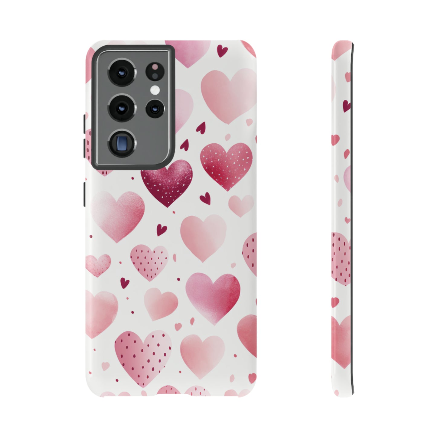 Cell Phone Tough Cases Heart Pattern 1