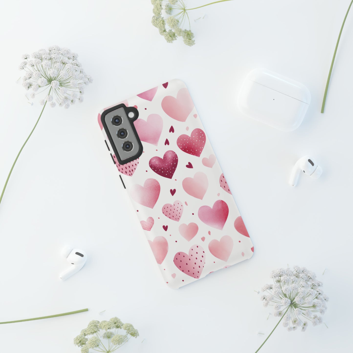 Cell Phone Tough Cases Heart Pattern 1