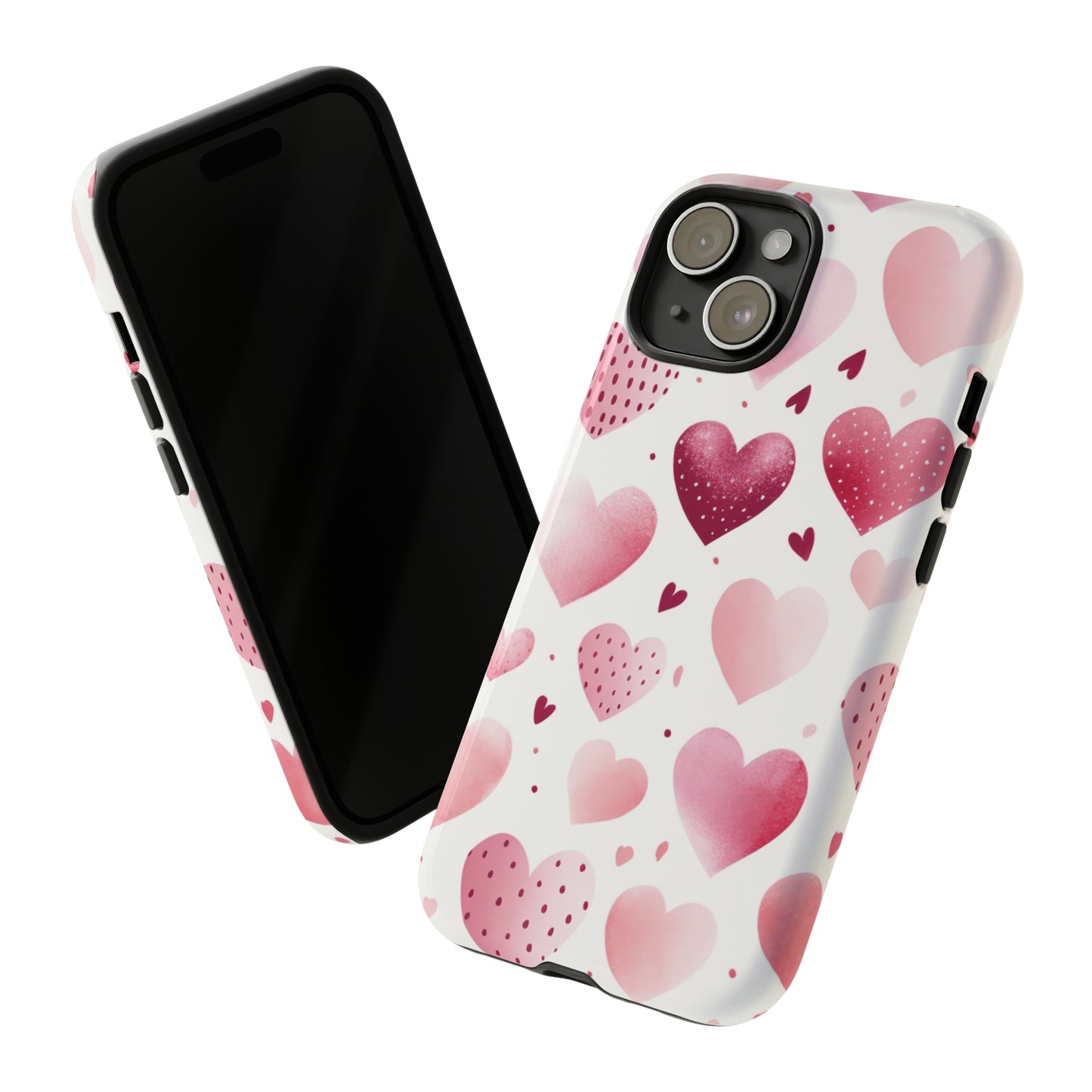 Cell Phone Tough Cases Heart Pattern 1