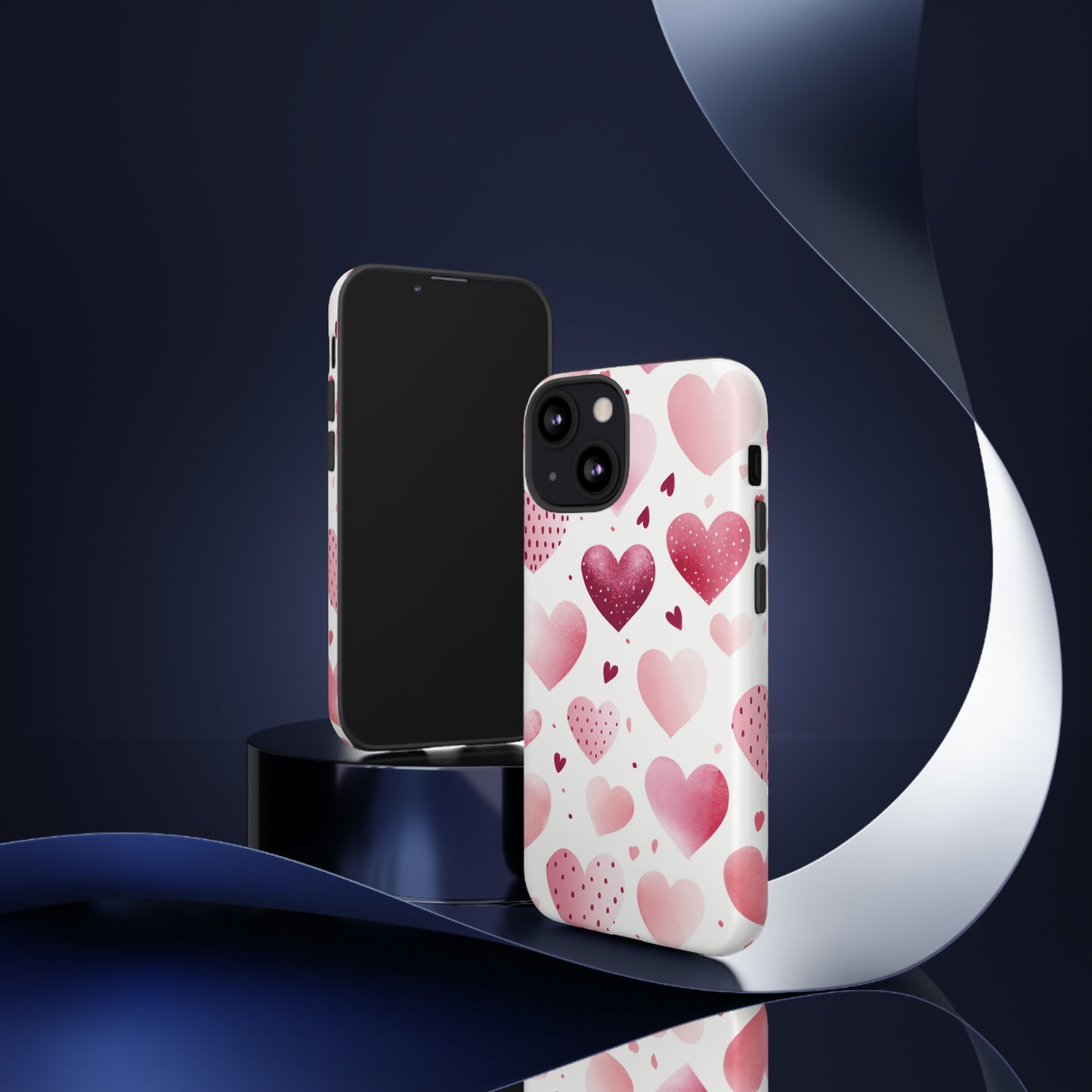 Cell Phone Tough Cases Heart Pattern 1