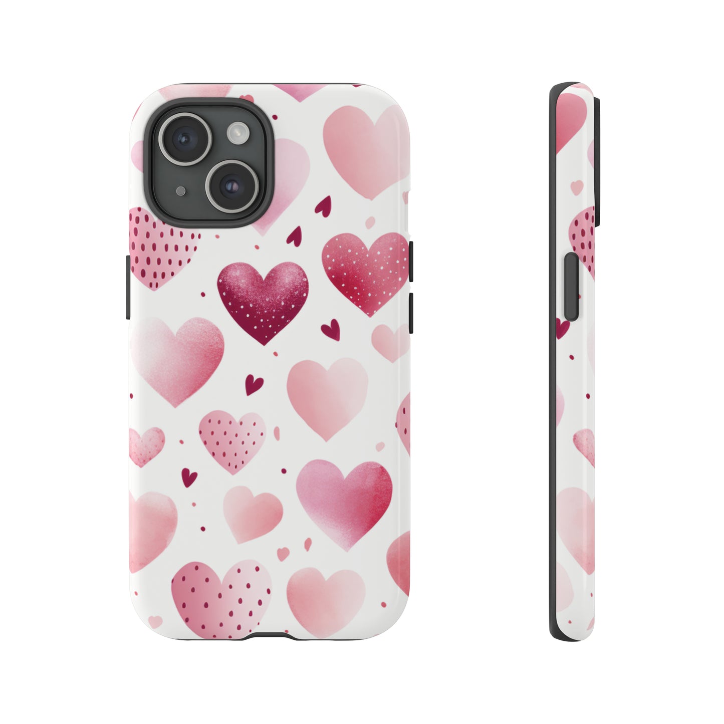 Cell Phone Tough Cases Heart Pattern 1