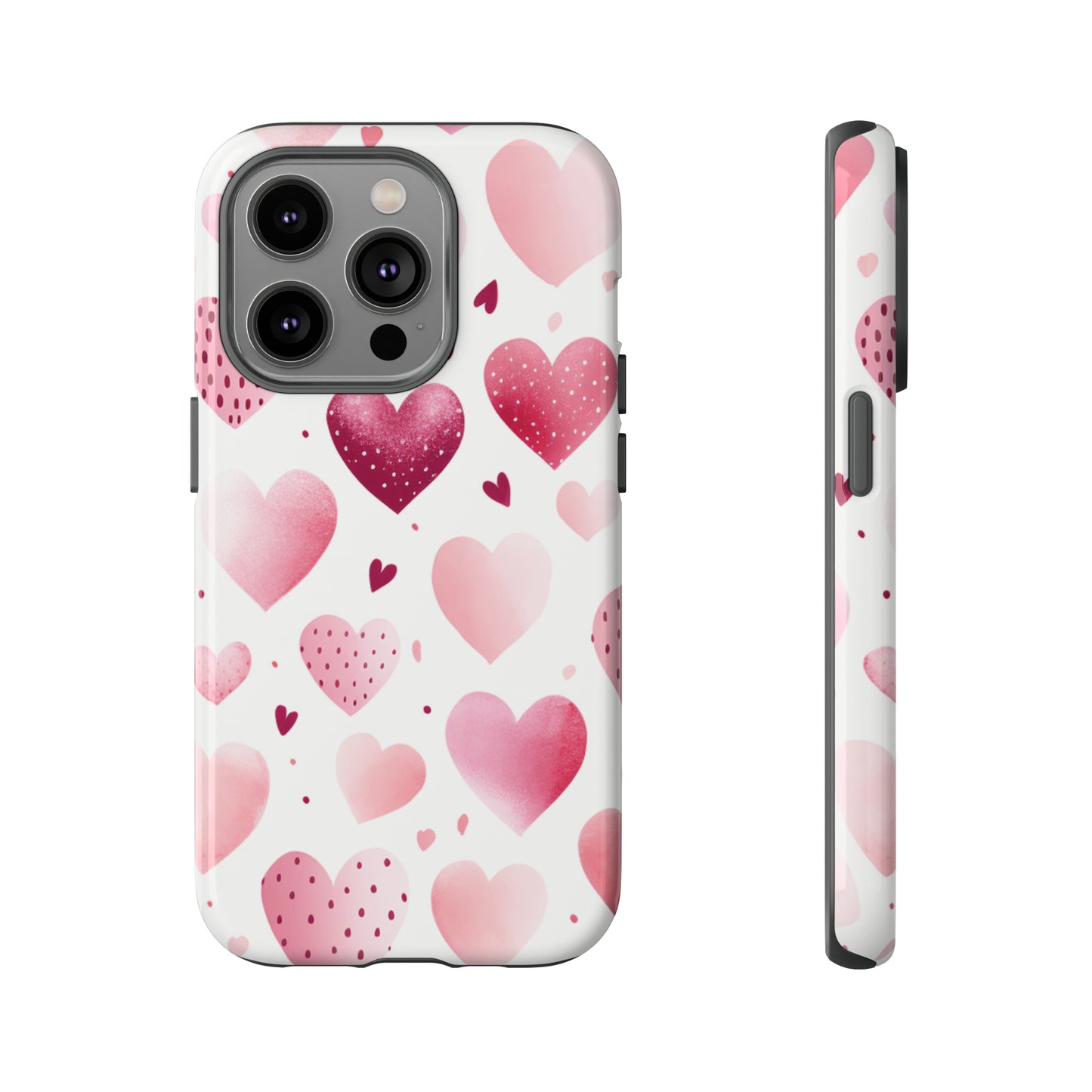 Cell Phone Tough Cases Heart Pattern 1