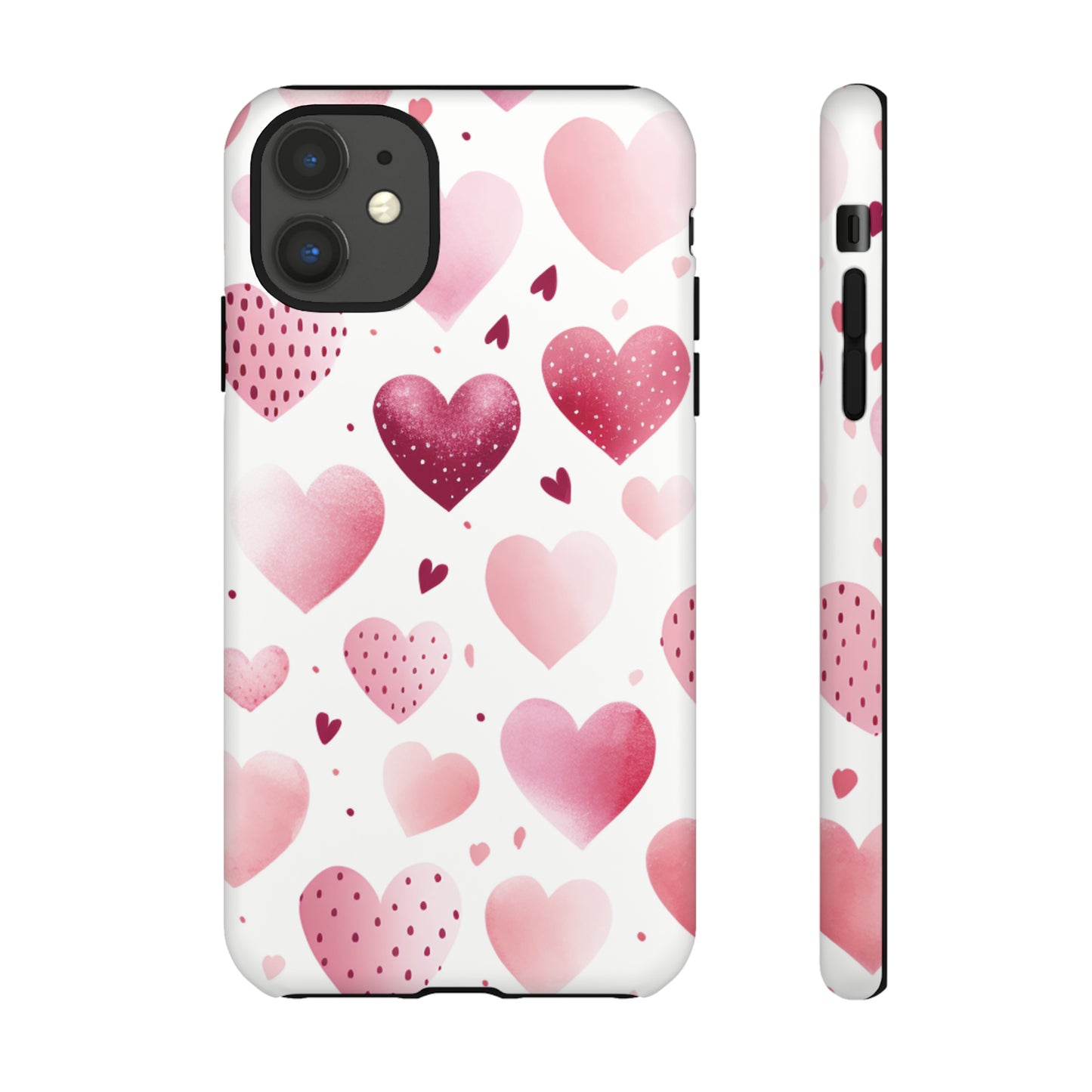 Cell Phone Tough Cases Heart Pattern 1