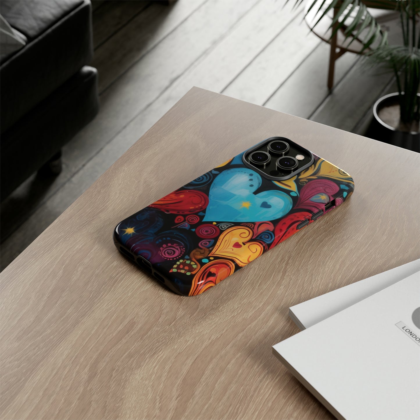 Cell Phone Tough Cases Abstract Art Design 2