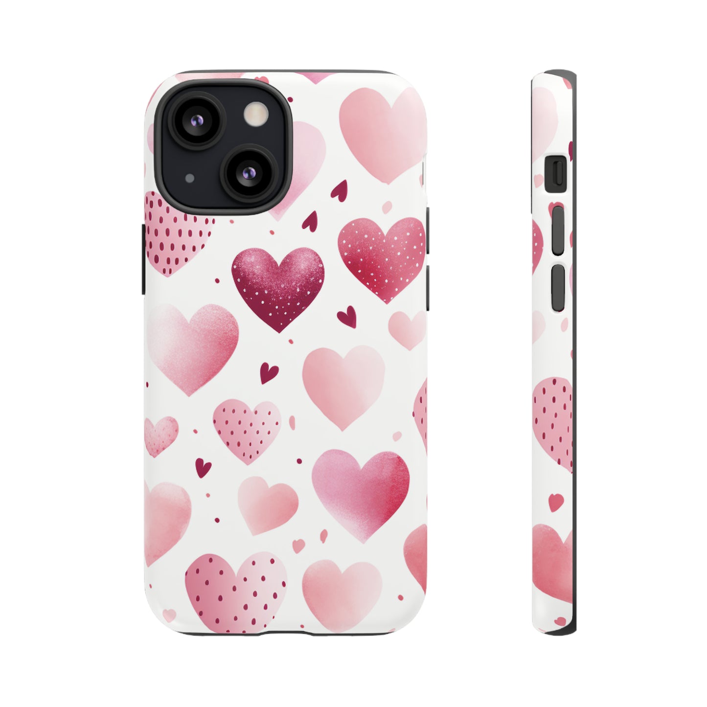 Cell Phone Tough Cases Heart Pattern 1