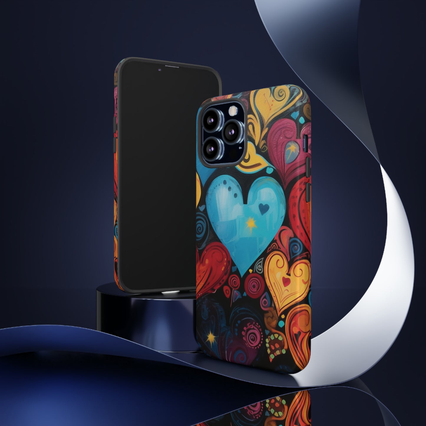 Cell Phone Tough Cases Abstract Art Design 2