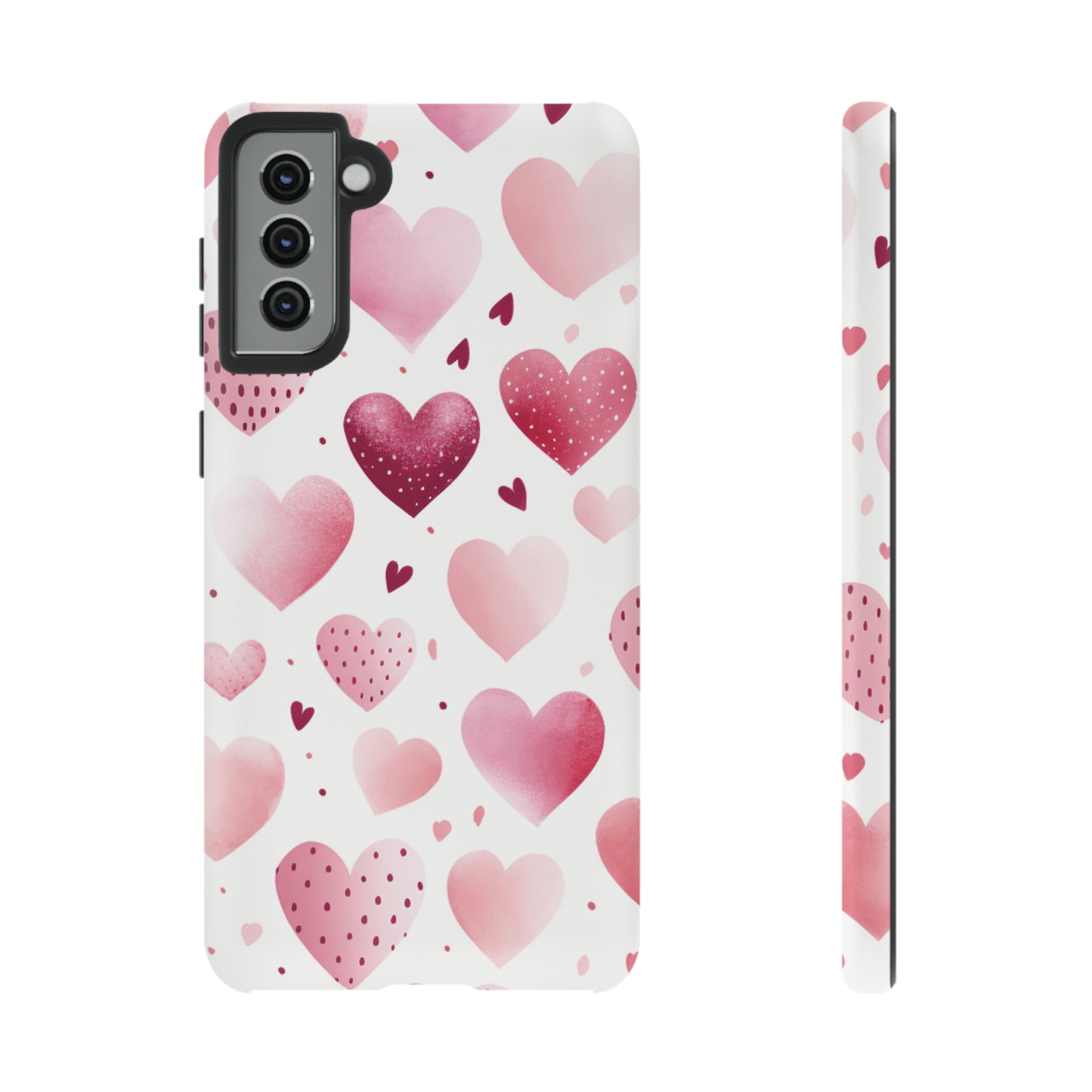 Cell Phone Tough Cases Heart Pattern 1