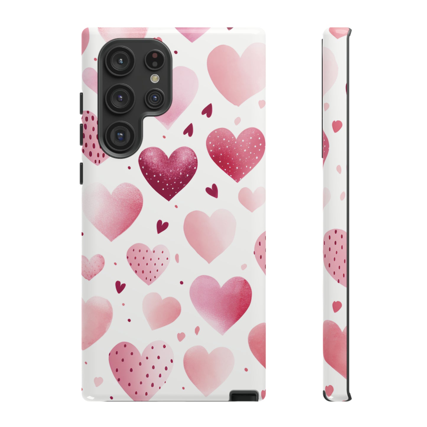 Cell Phone Tough Cases Heart Pattern 1