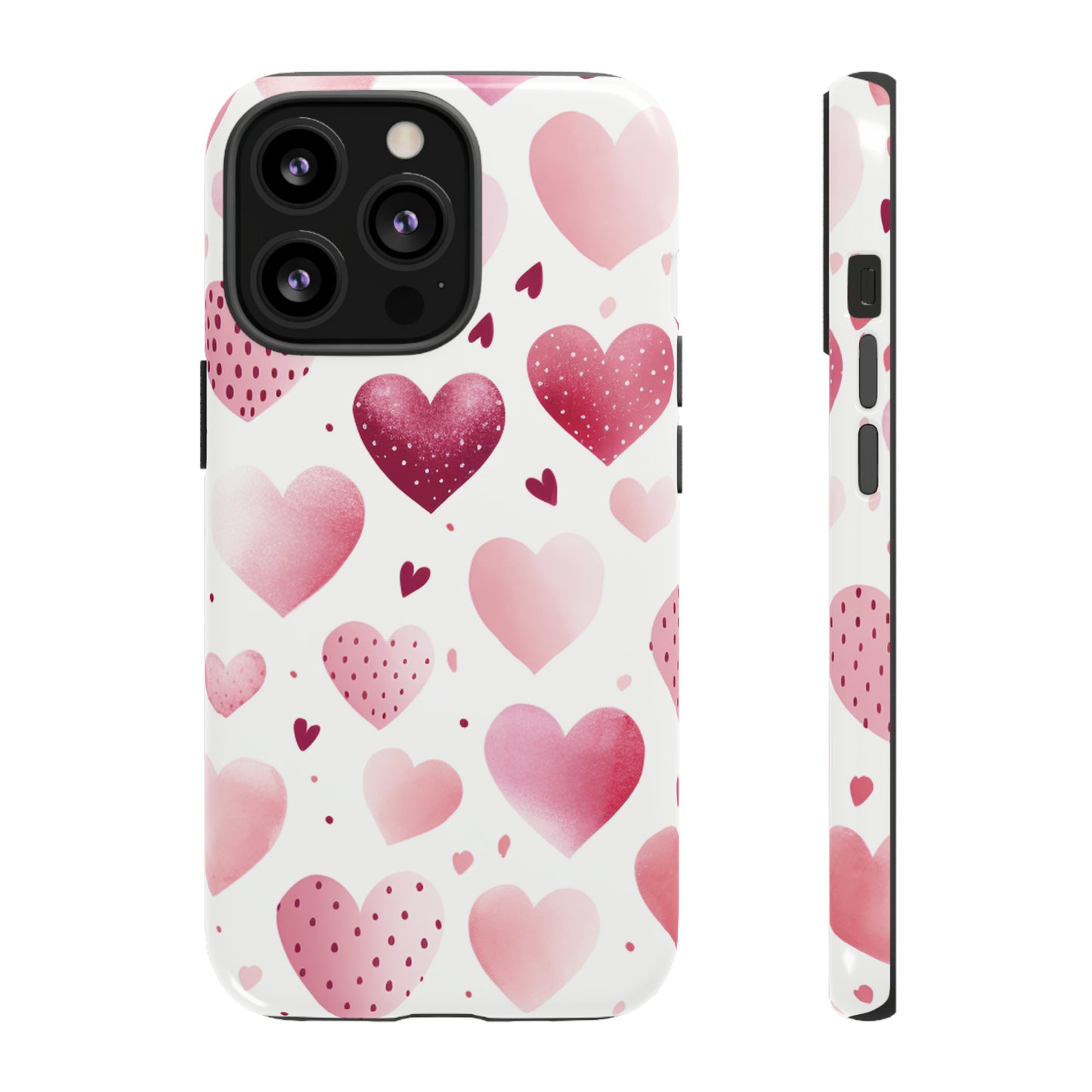 Cell Phone Tough Cases Heart Pattern 1