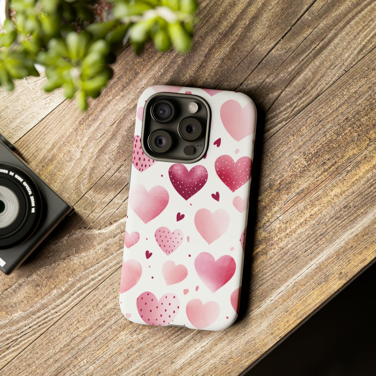 Cell Phone Tough Cases Heart Pattern 1