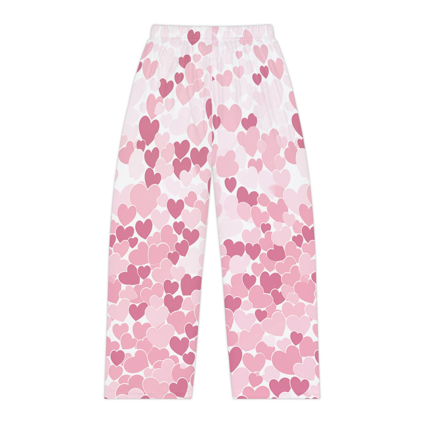 Heart Pattern Women's Pajama Pants 1