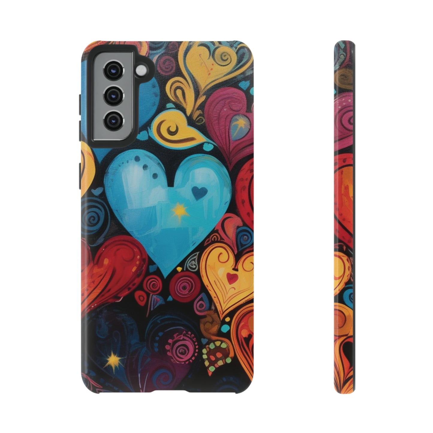 Cell Phone Tough Cases Abstract Art Design 2