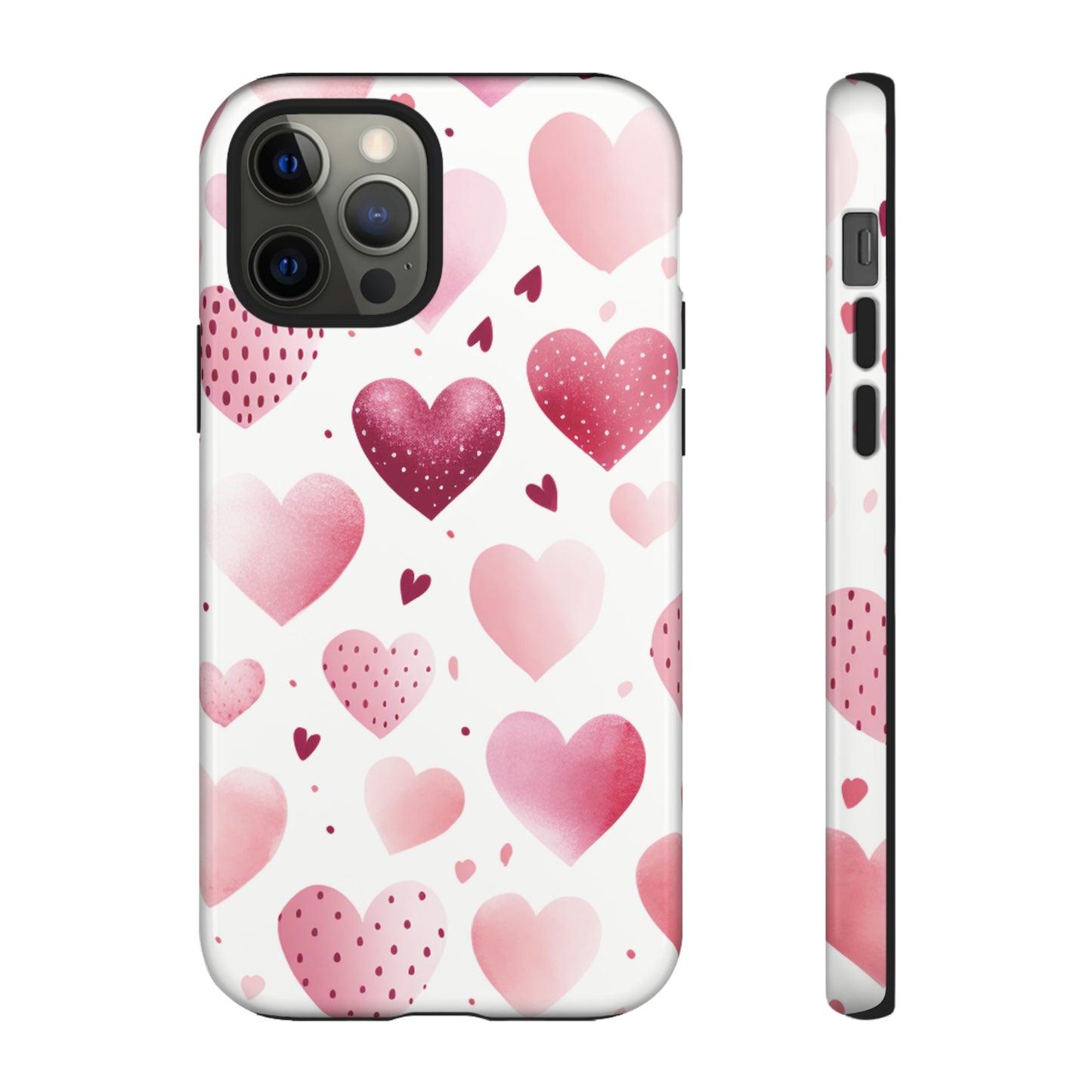 Cell Phone Tough Cases Heart Pattern 1