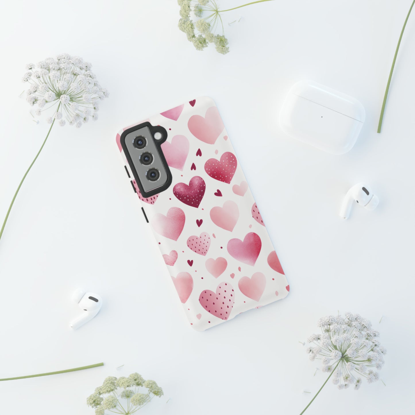 Cell Phone Tough Cases Heart Pattern 1