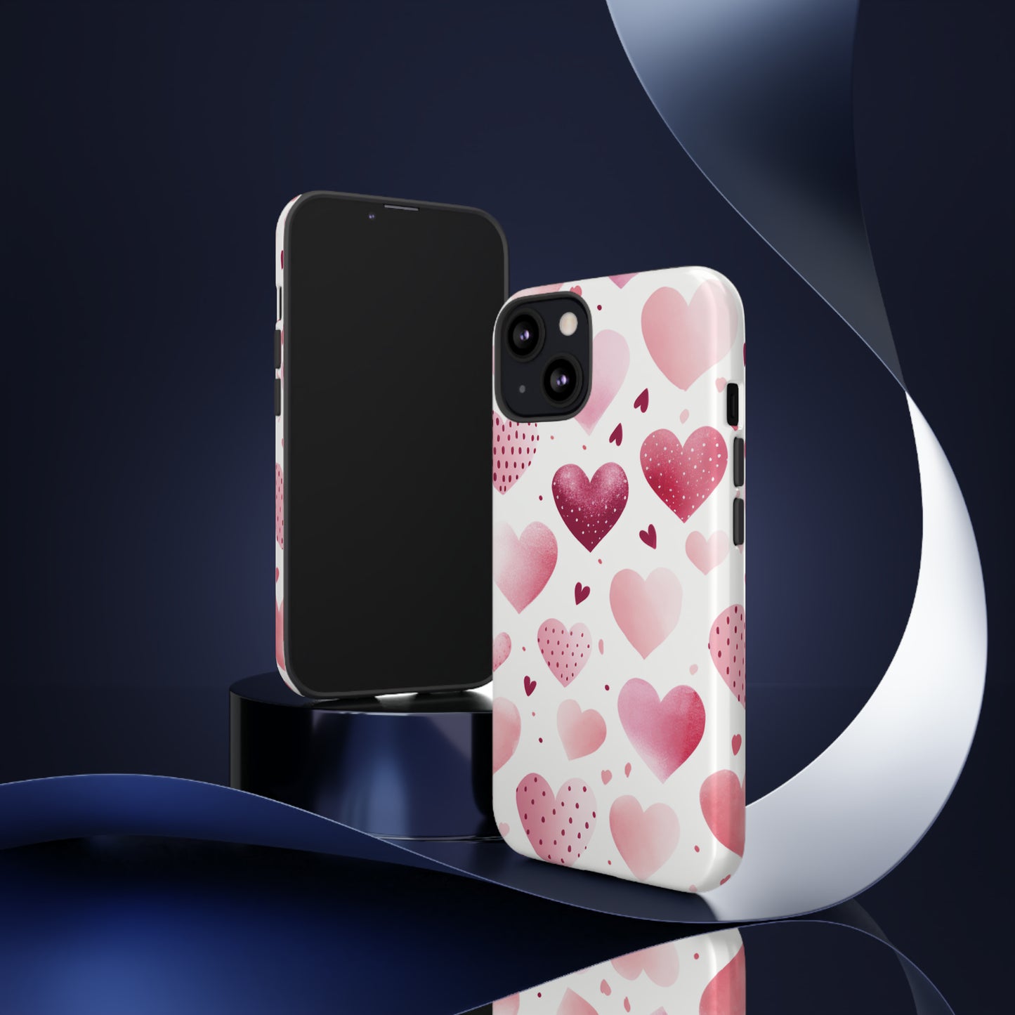 Cell Phone Tough Cases Heart Pattern 1