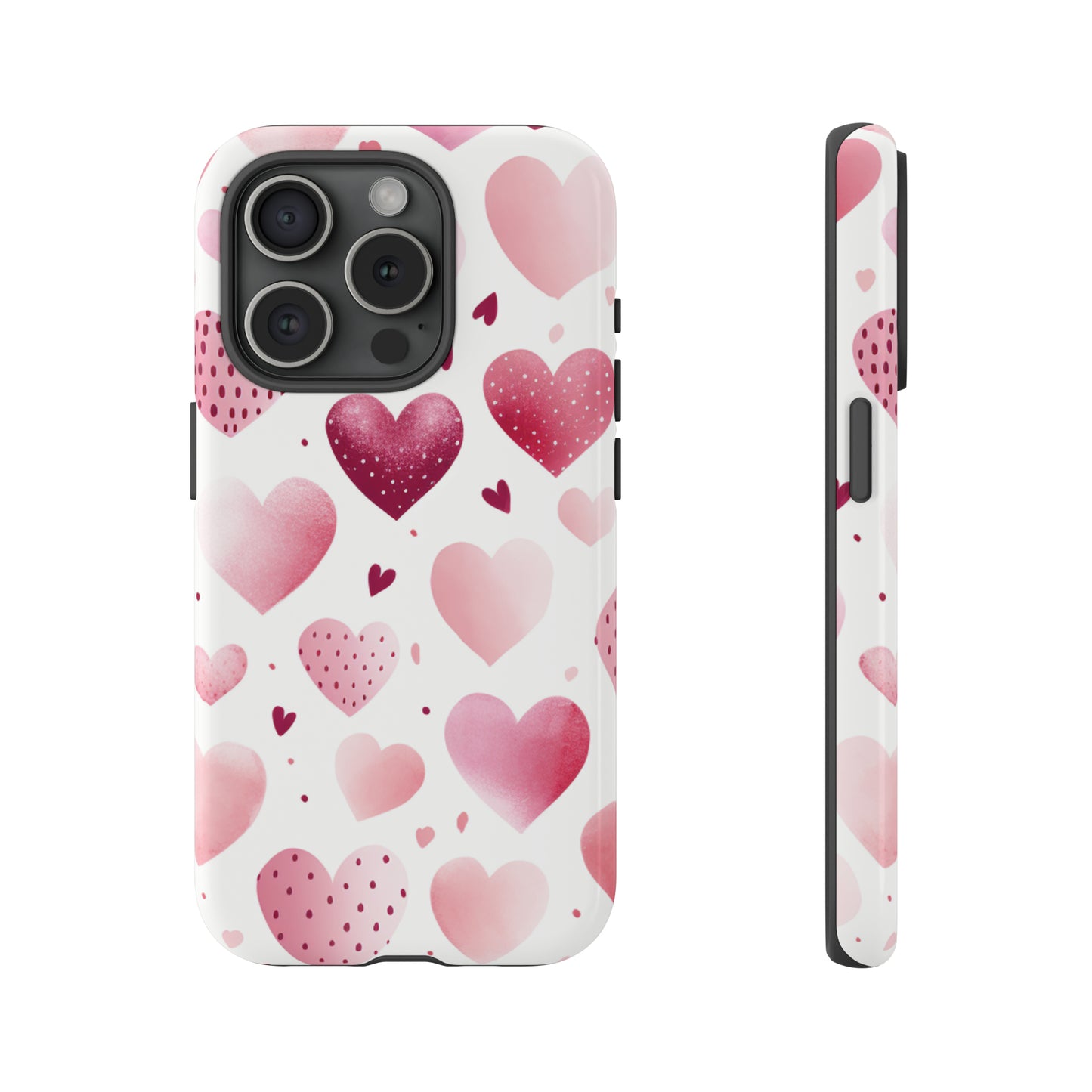 Cell Phone Tough Cases Heart Pattern 1