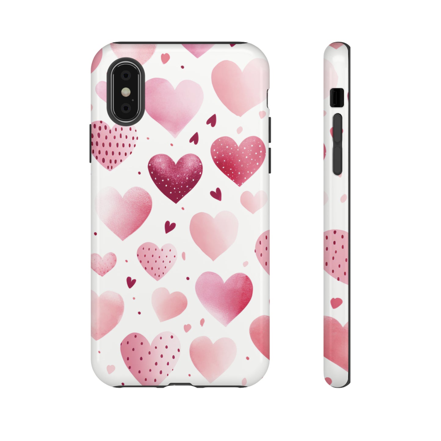 Cell Phone Tough Cases Heart Pattern 1