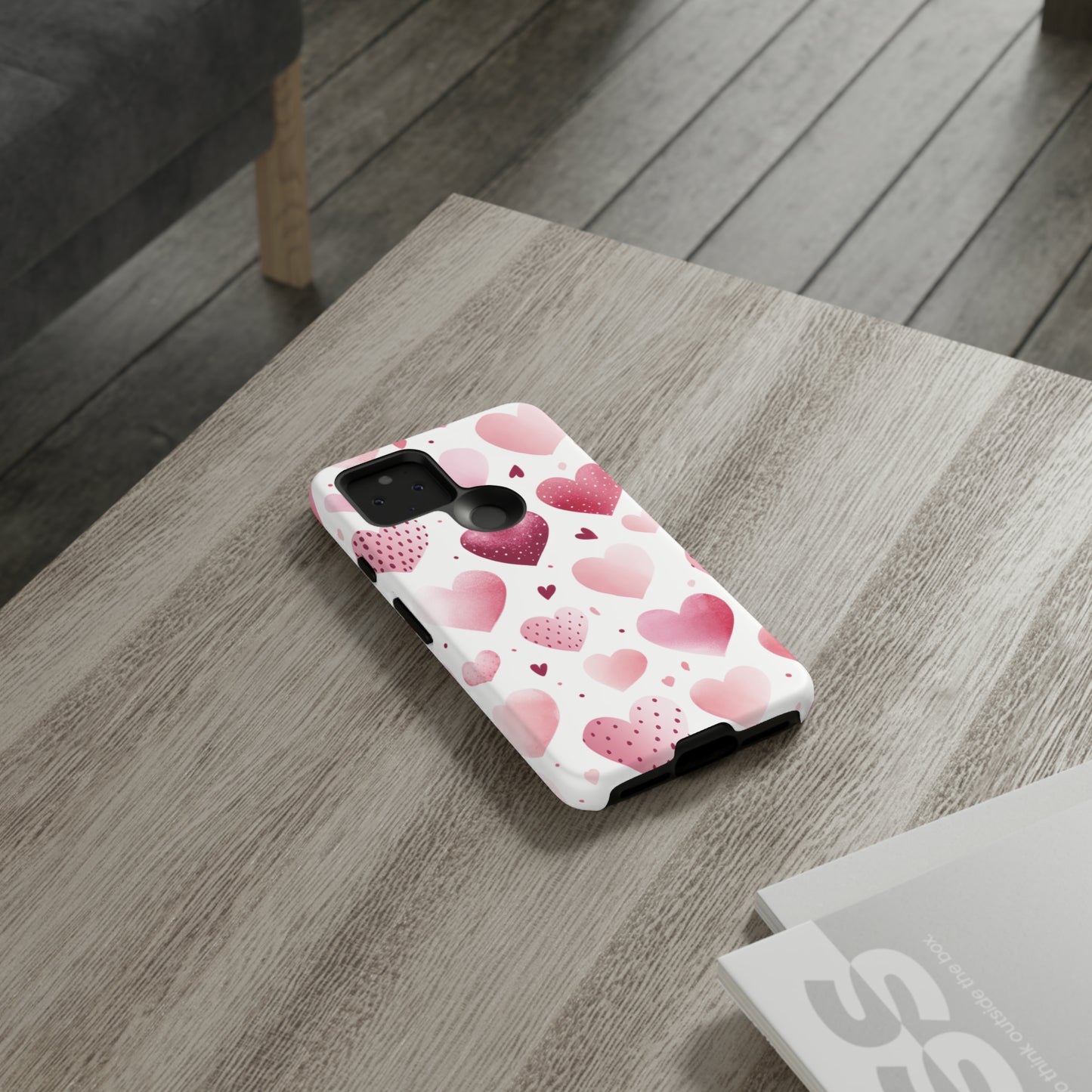 Cell Phone Tough Cases Heart Pattern 1