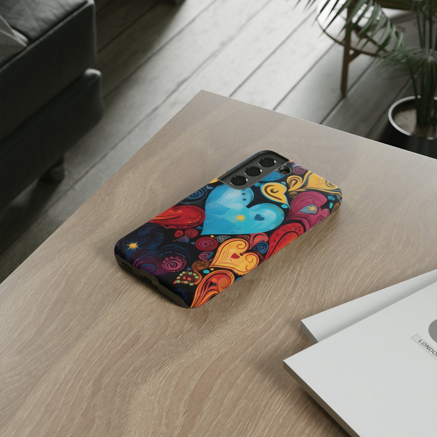 Cell Phone Tough Cases Abstract Art Design 2