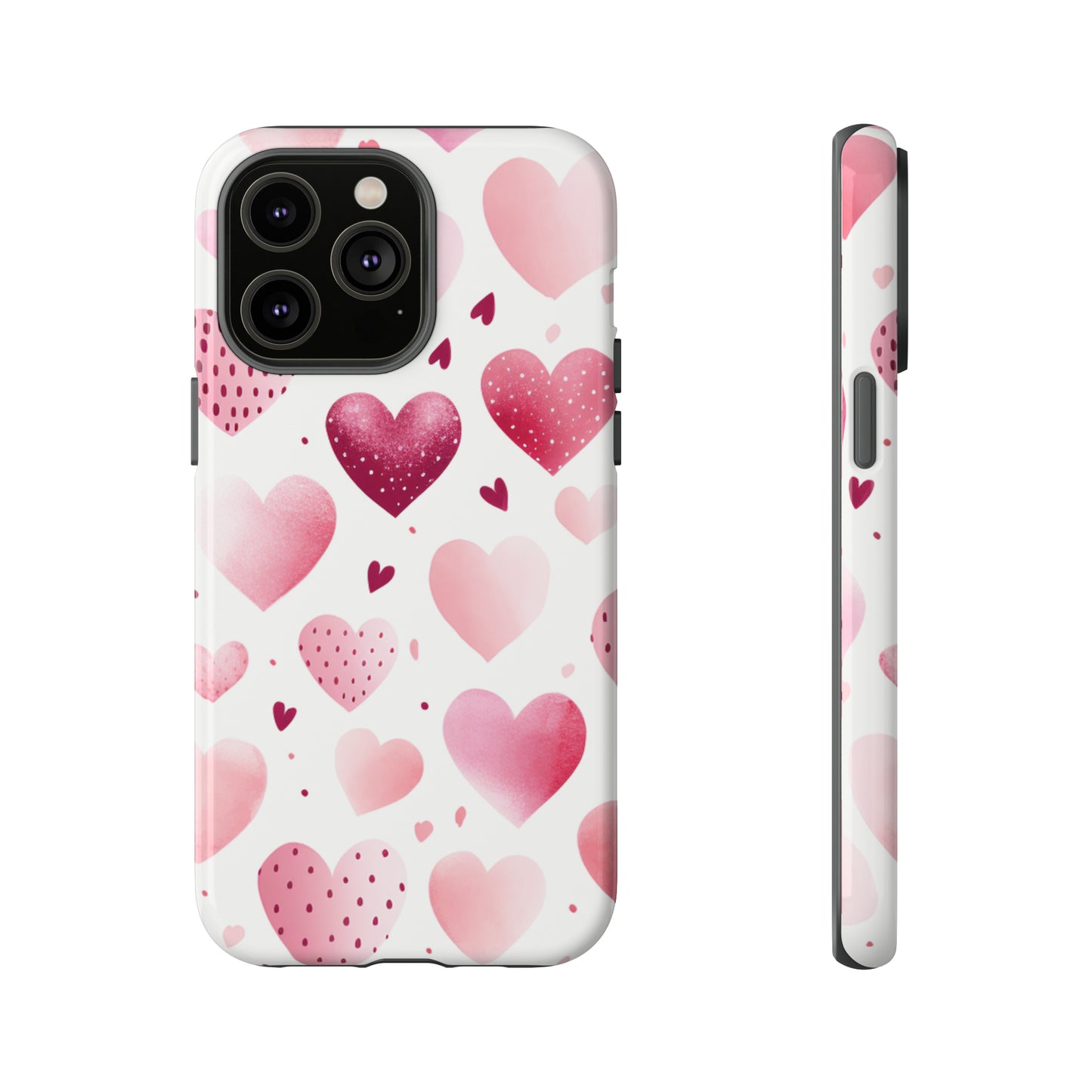 Cell Phone Tough Cases Heart Pattern 1