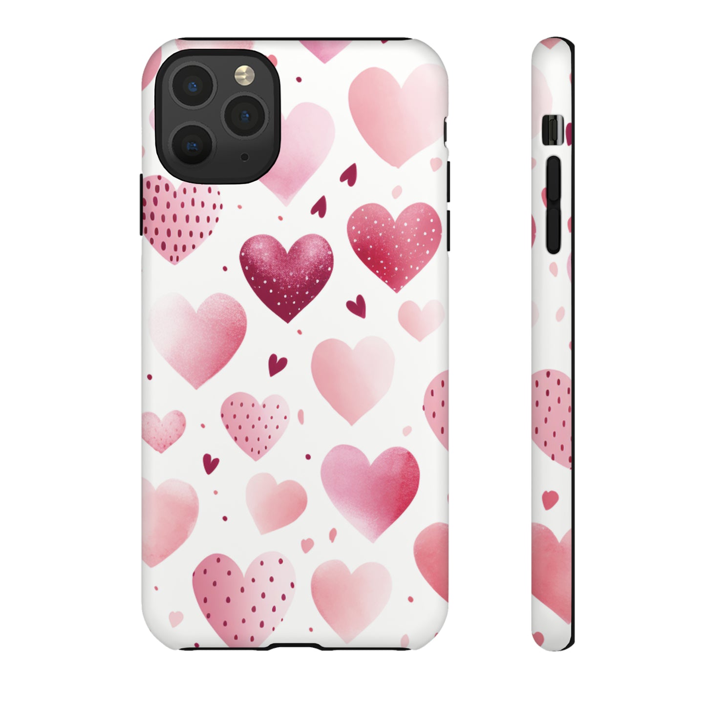 Cell Phone Tough Cases Heart Pattern 1