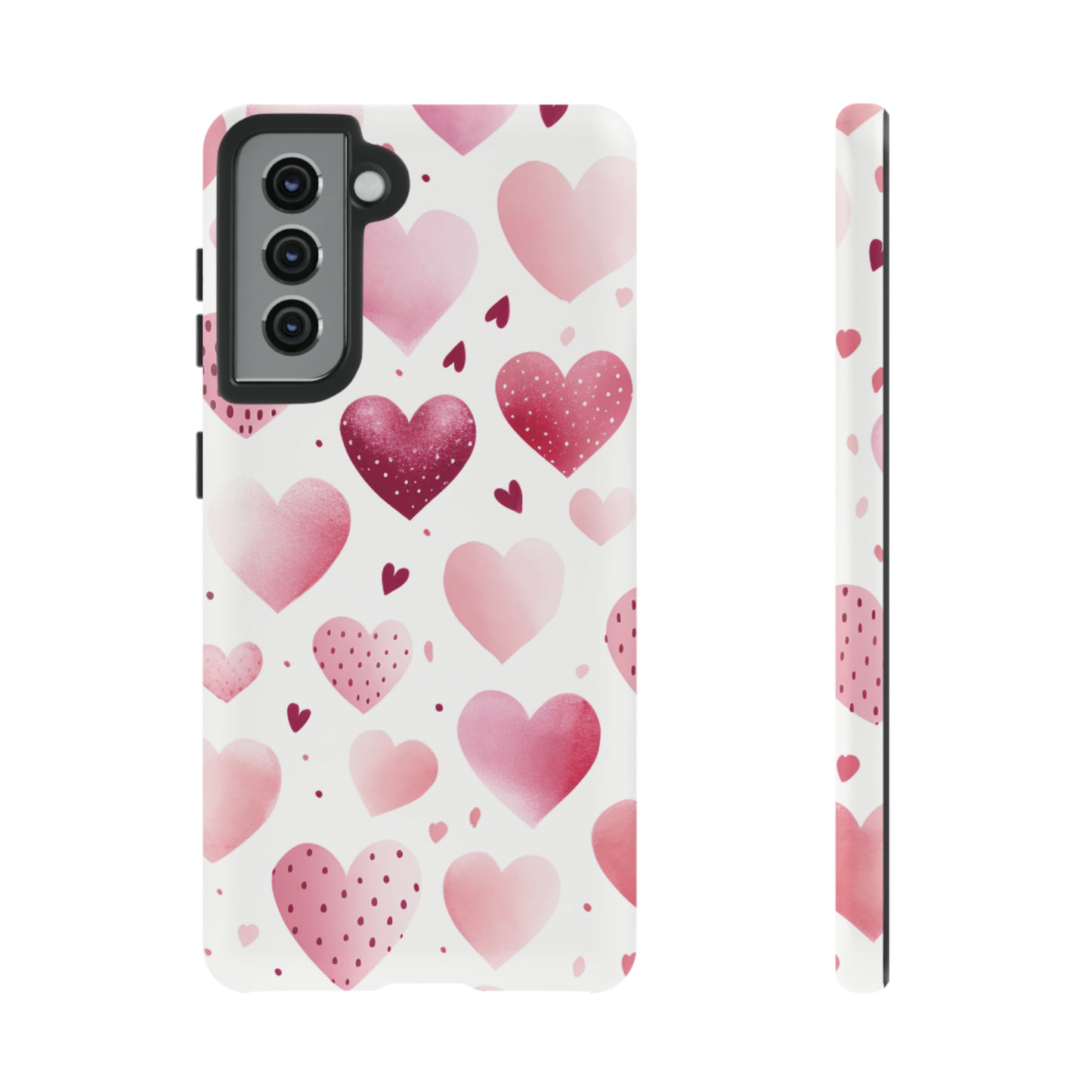 Cell Phone Tough Cases Heart Pattern 1