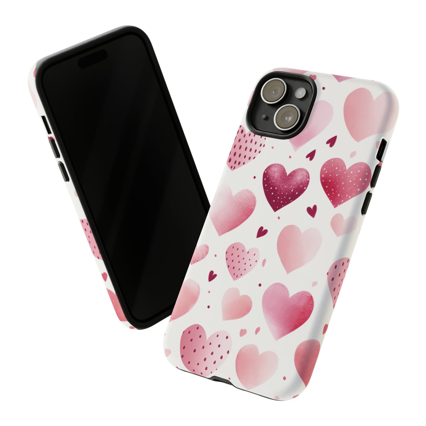 Cell Phone Tough Cases Heart Pattern 1