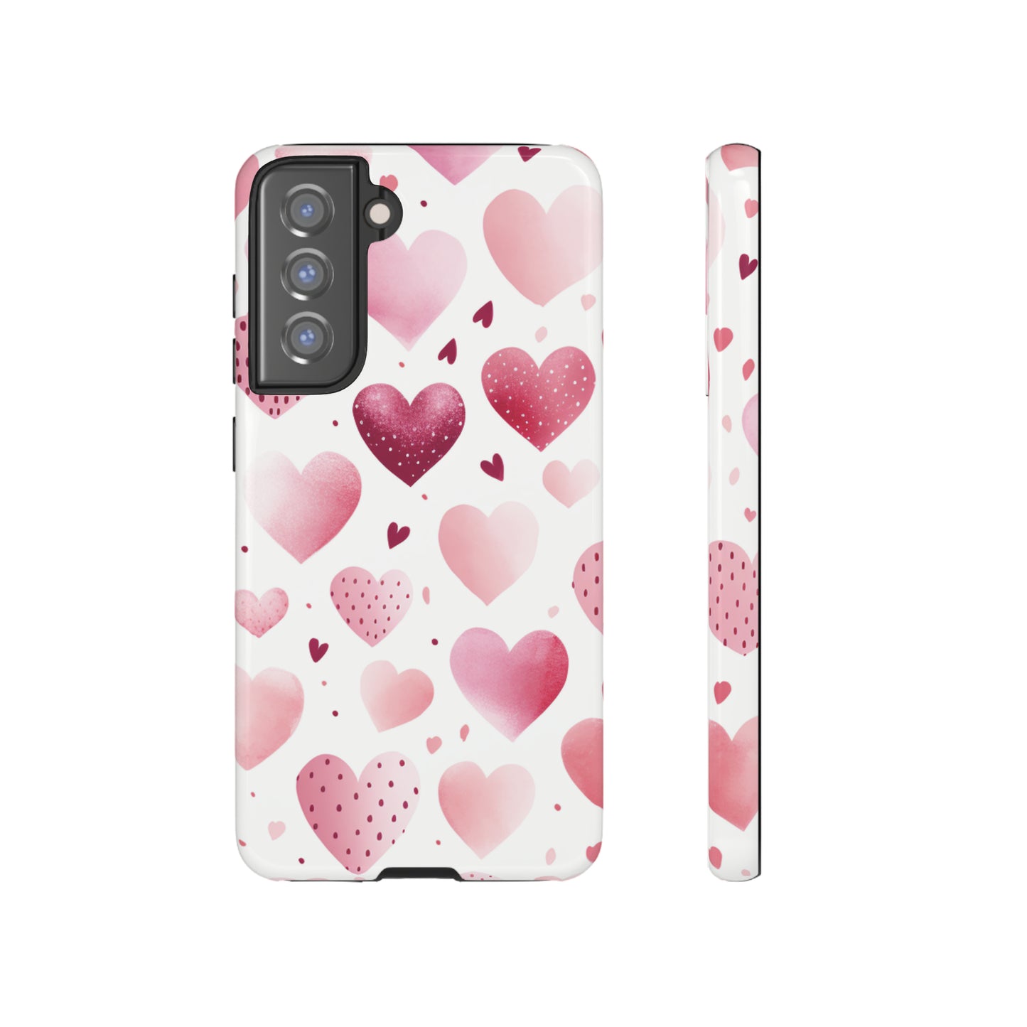 Cell Phone Tough Cases Heart Pattern 1