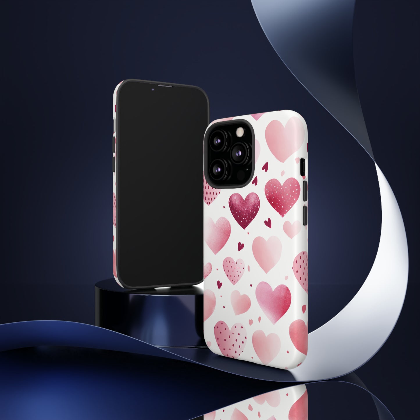 Cell Phone Tough Cases Heart Pattern 1