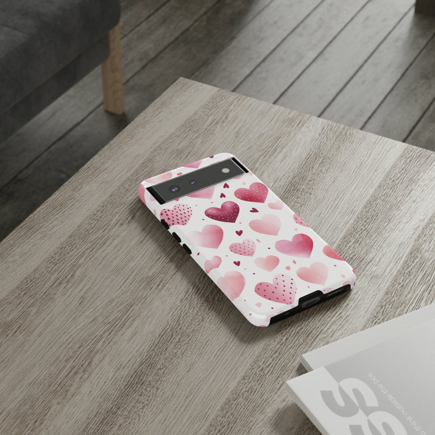 Cell Phone Tough Cases Heart Pattern 1