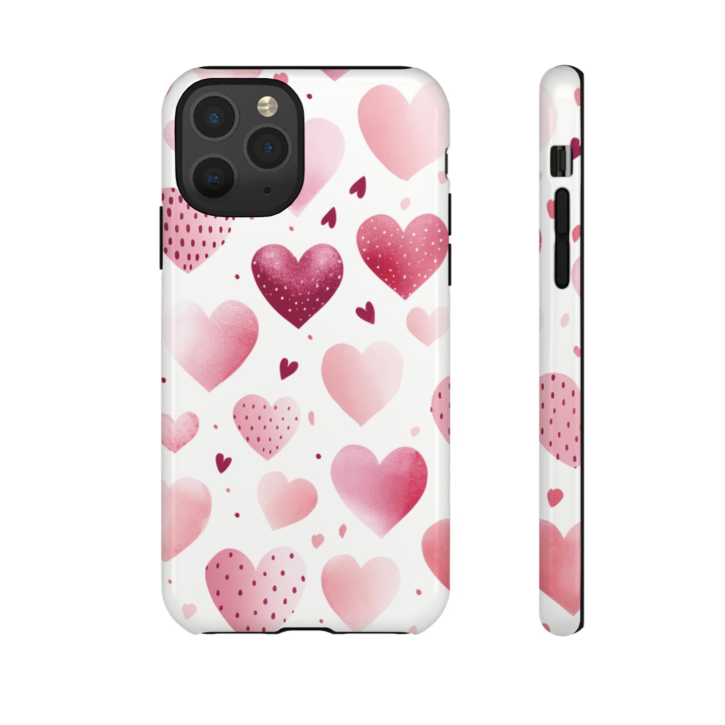 Cell Phone Tough Cases Heart Pattern 1