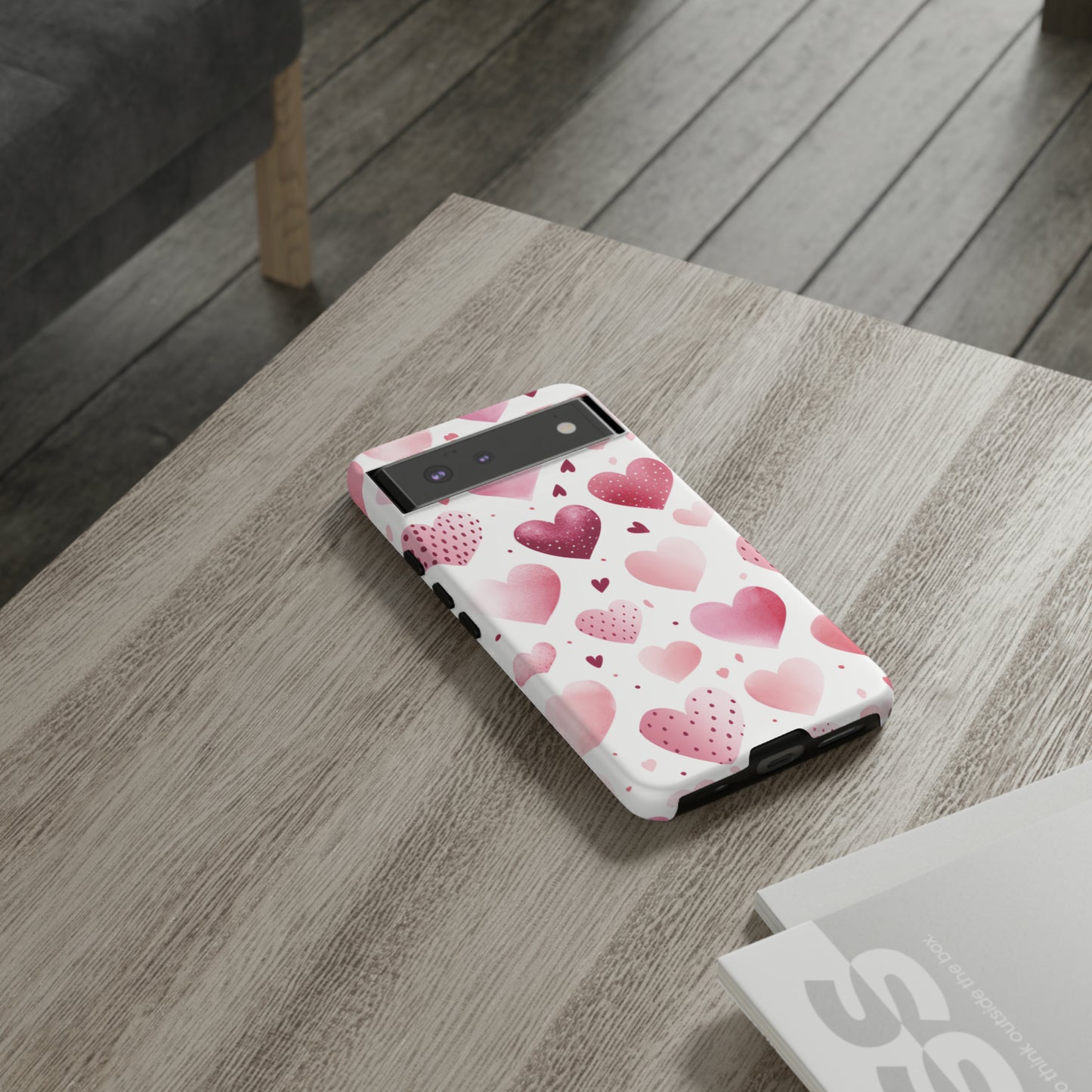 Cell Phone Tough Cases Heart Pattern 1