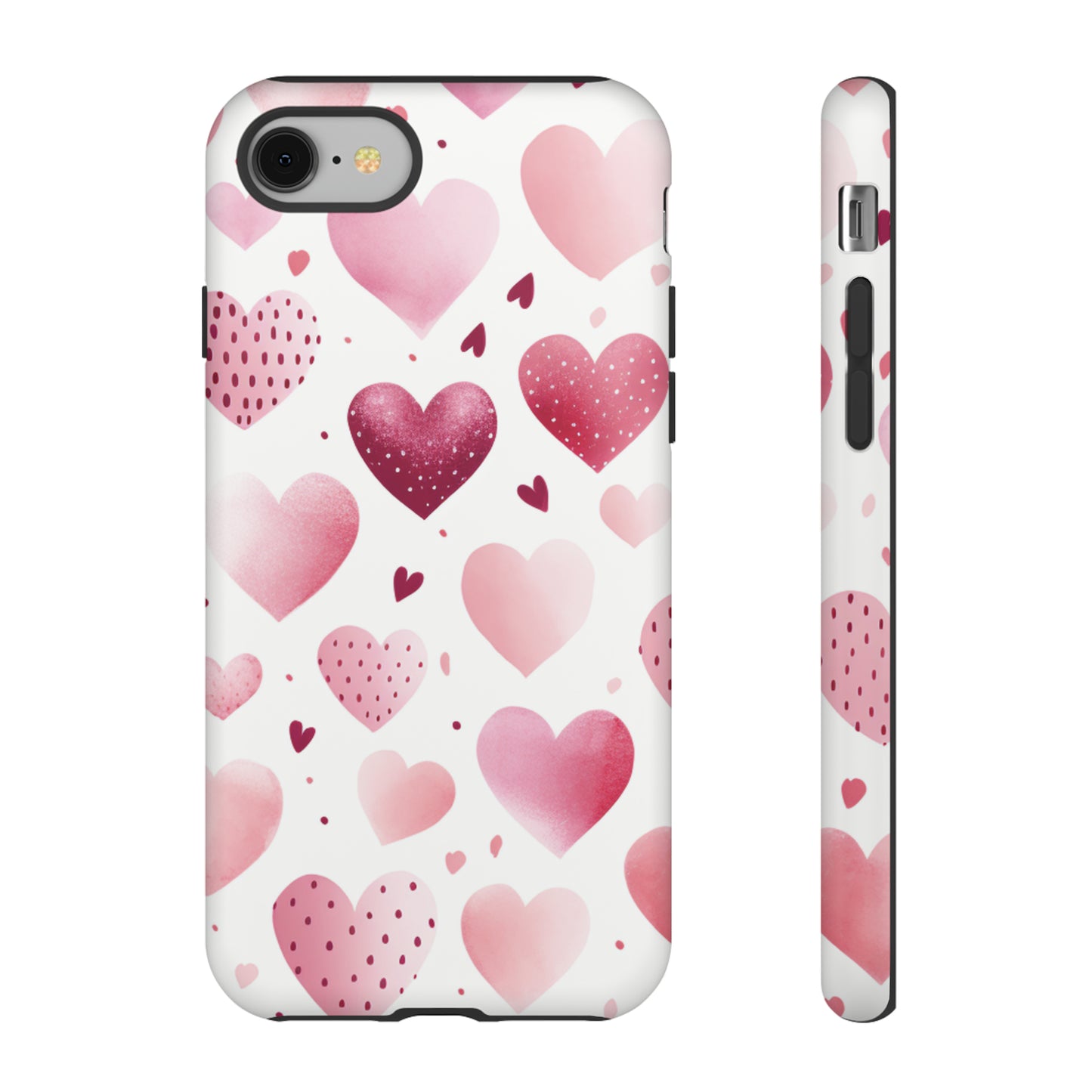 Cell Phone Tough Cases Heart Pattern 1