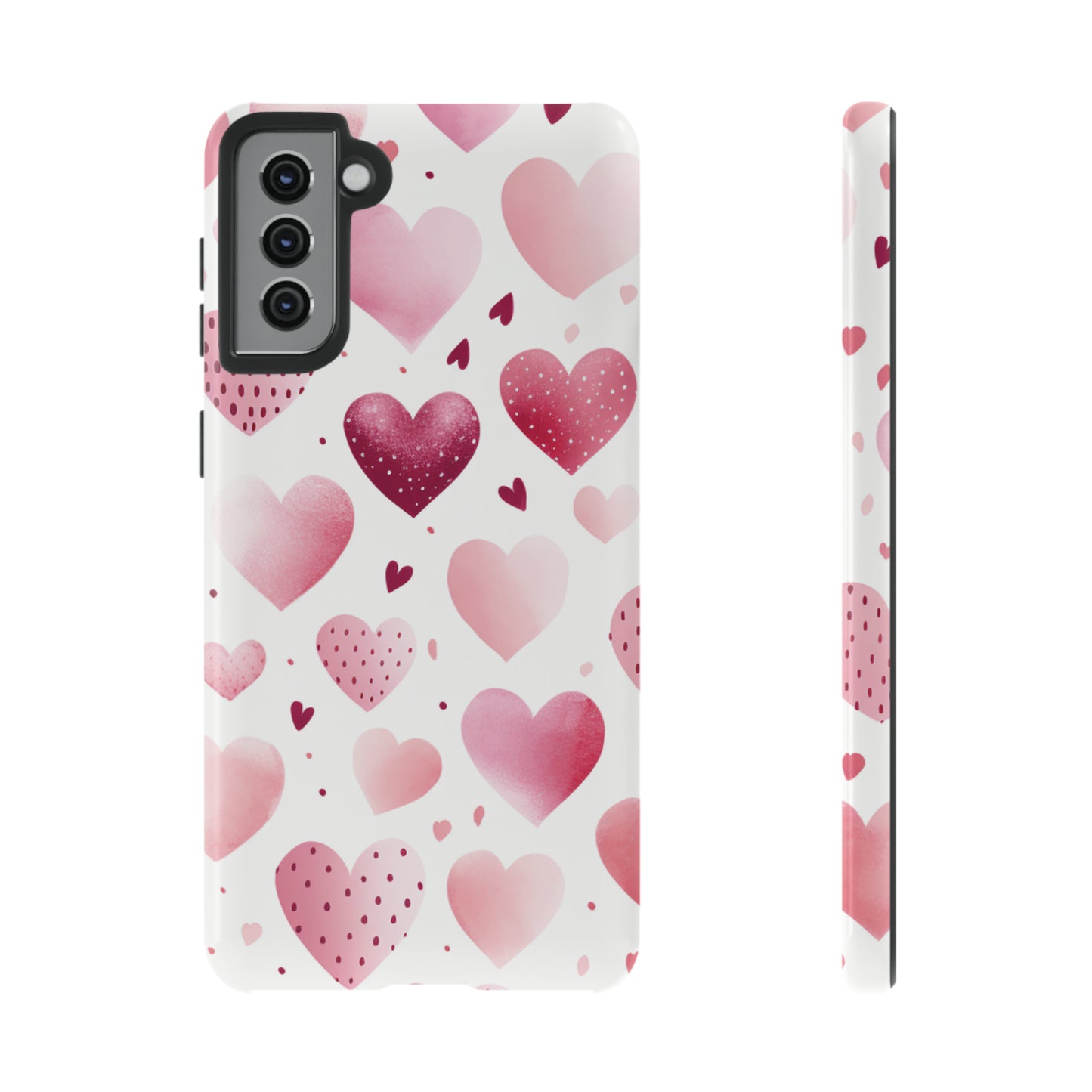 Cell Phone Tough Cases Heart Pattern 1