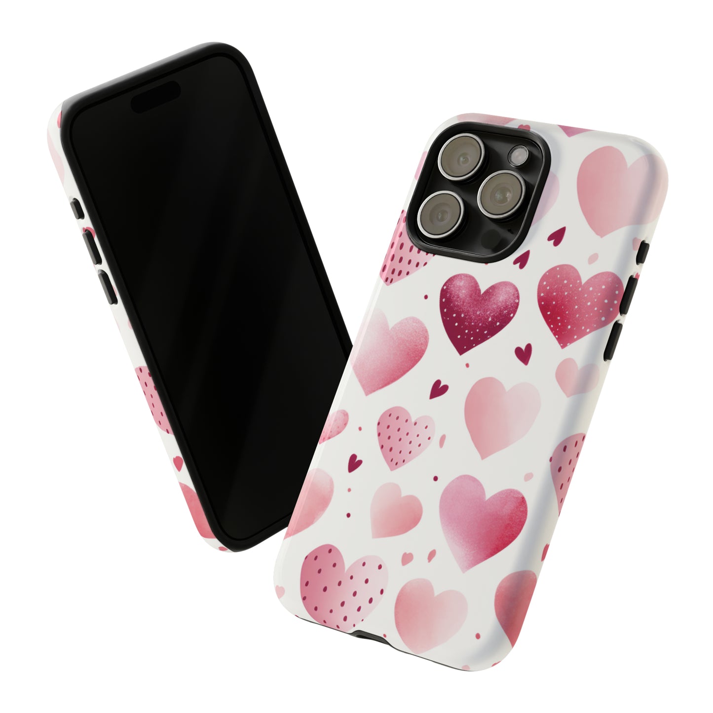 Cell Phone Tough Cases Heart Pattern 1