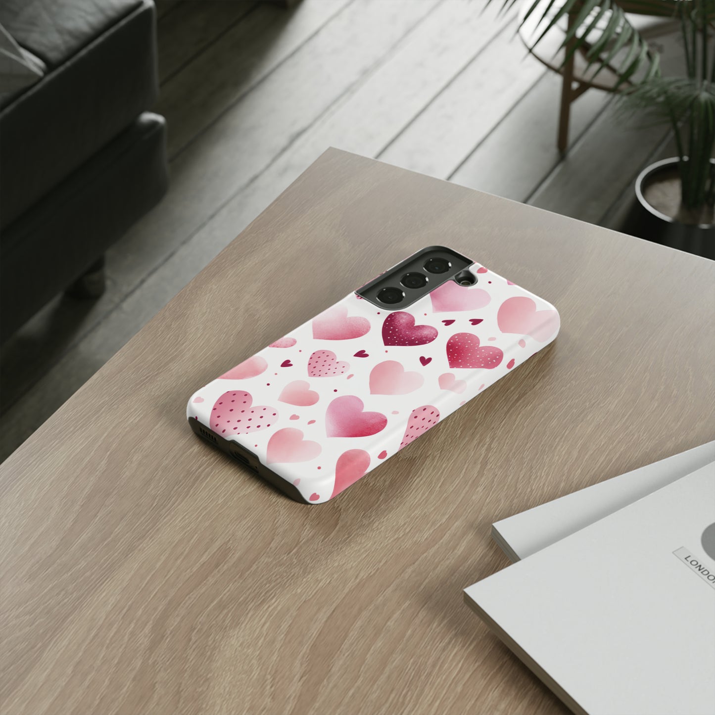 Cell Phone Tough Cases Heart Pattern 1