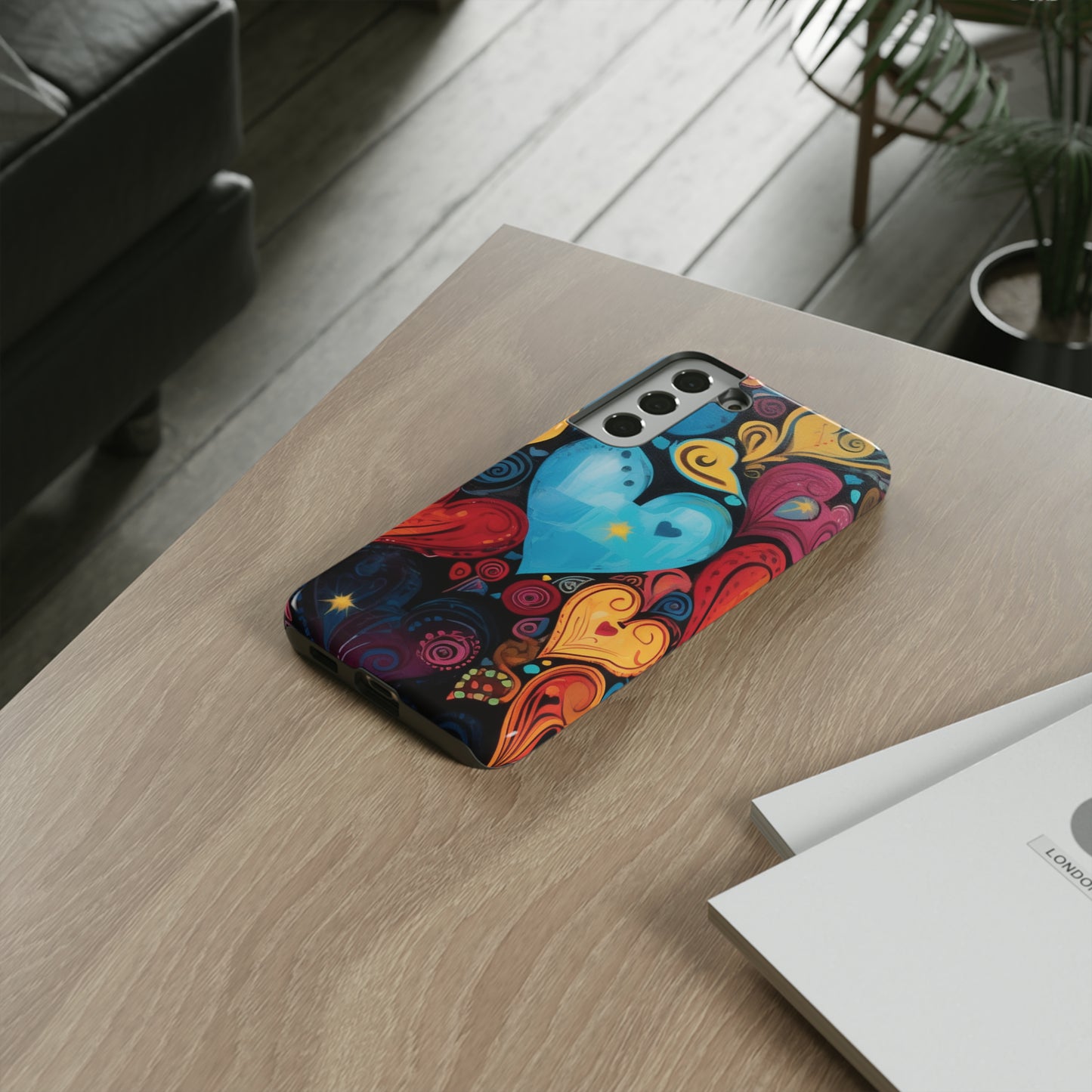 Cell Phone Tough Cases Abstract Art Design 2