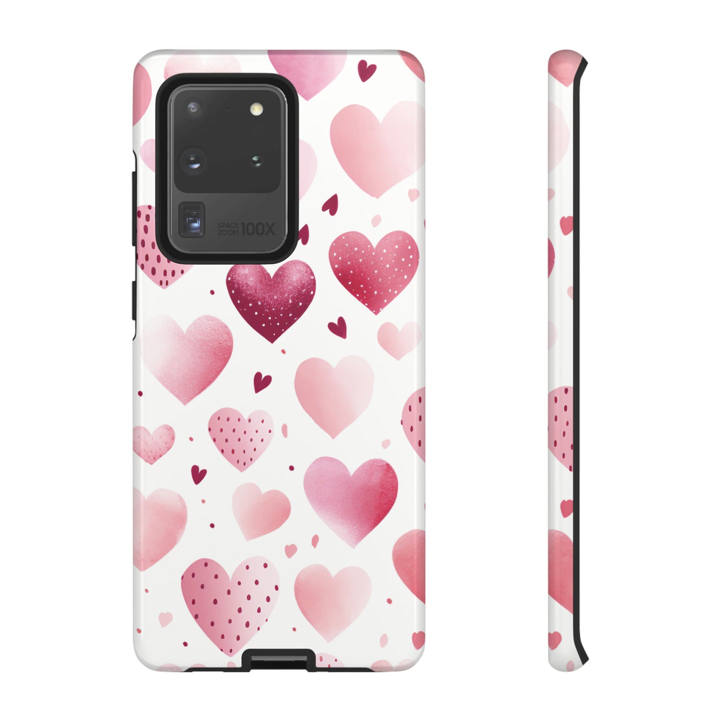 Cell Phone Tough Cases Heart Pattern 1