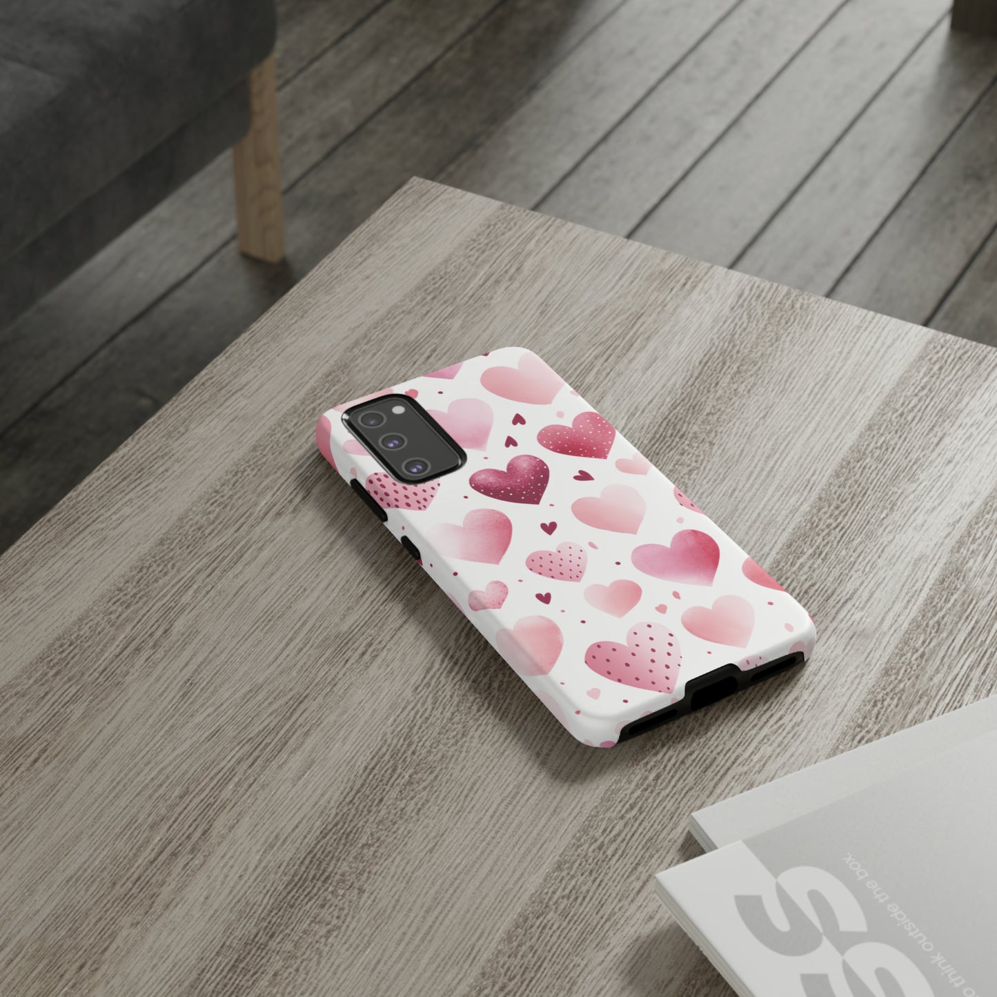 Cell Phone Tough Cases Heart Pattern 1