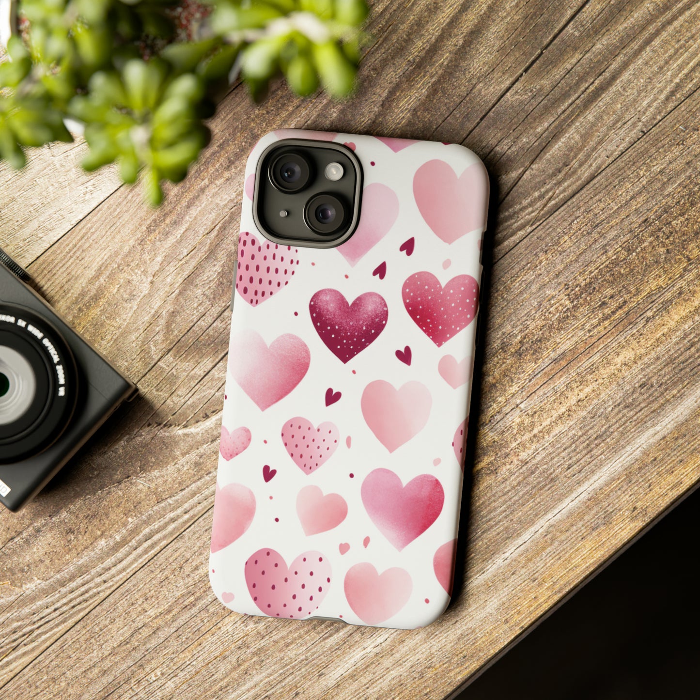 Cell Phone Tough Cases Heart Pattern 1