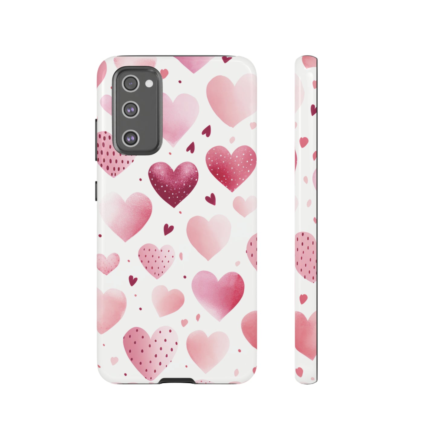 Cell Phone Tough Cases Heart Pattern 1