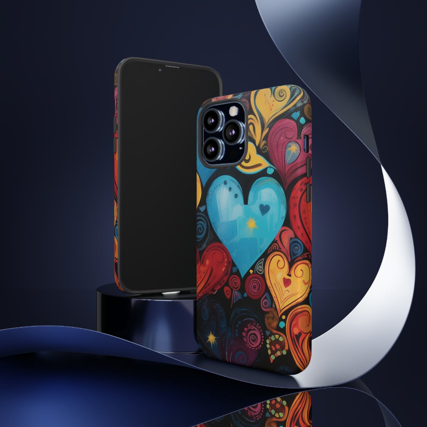 Cell Phone Tough Cases Abstract Art Design 2