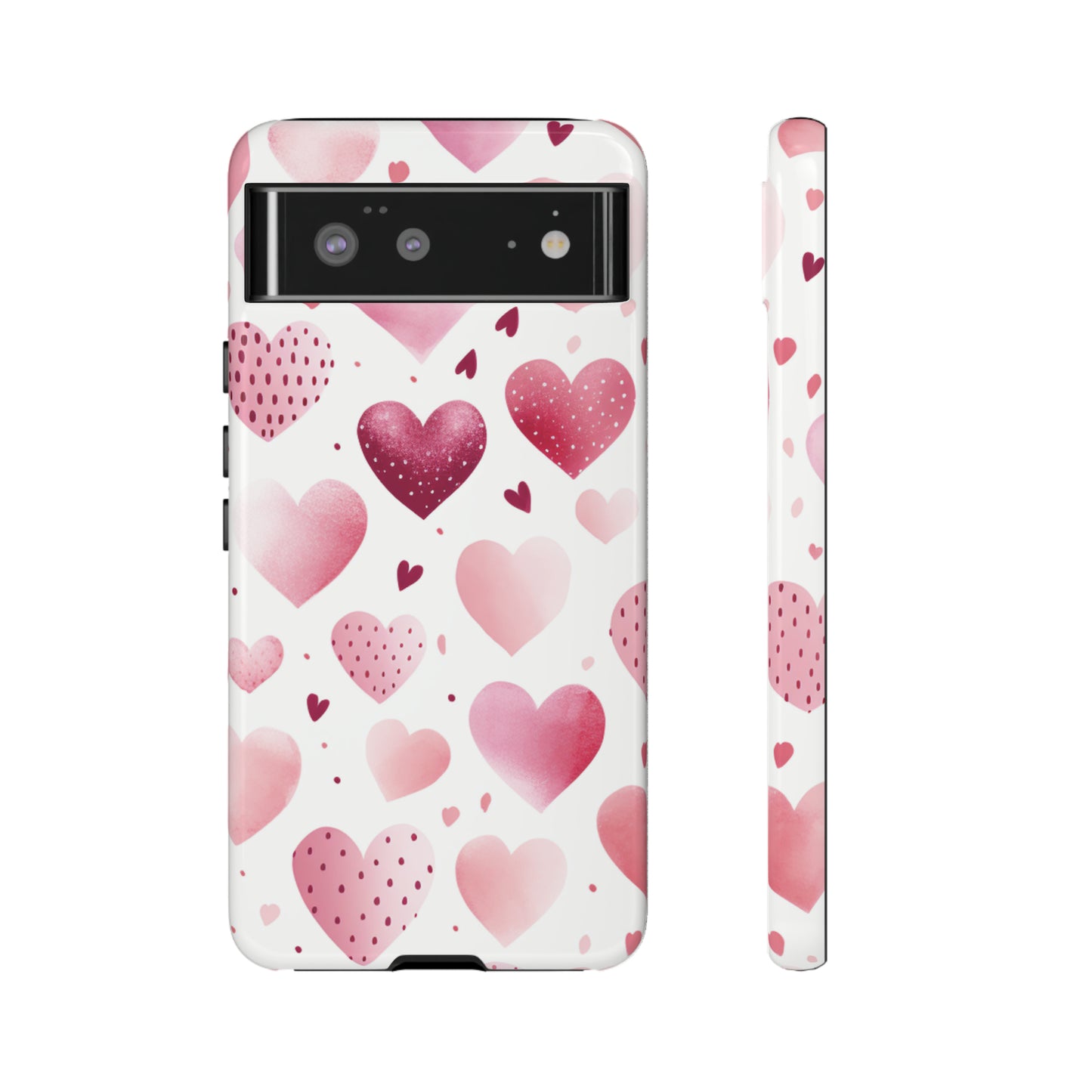 Cell Phone Tough Cases Heart Pattern 1