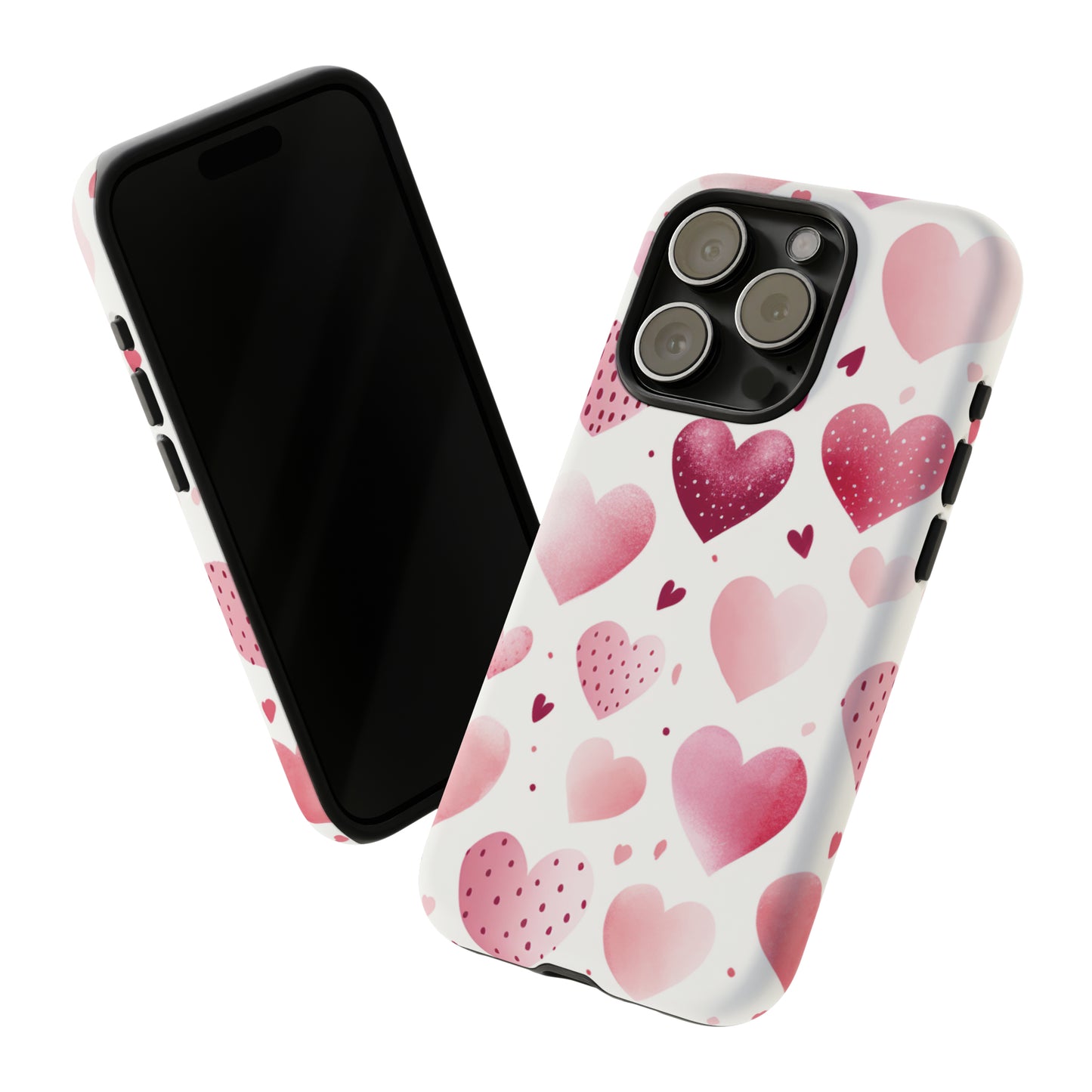 Cell Phone Tough Cases Heart Pattern 1