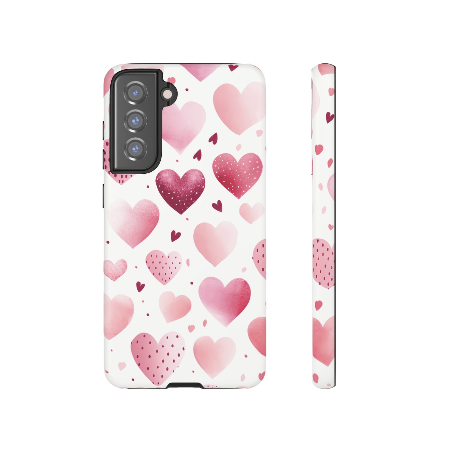 Cell Phone Tough Cases Heart Pattern 1