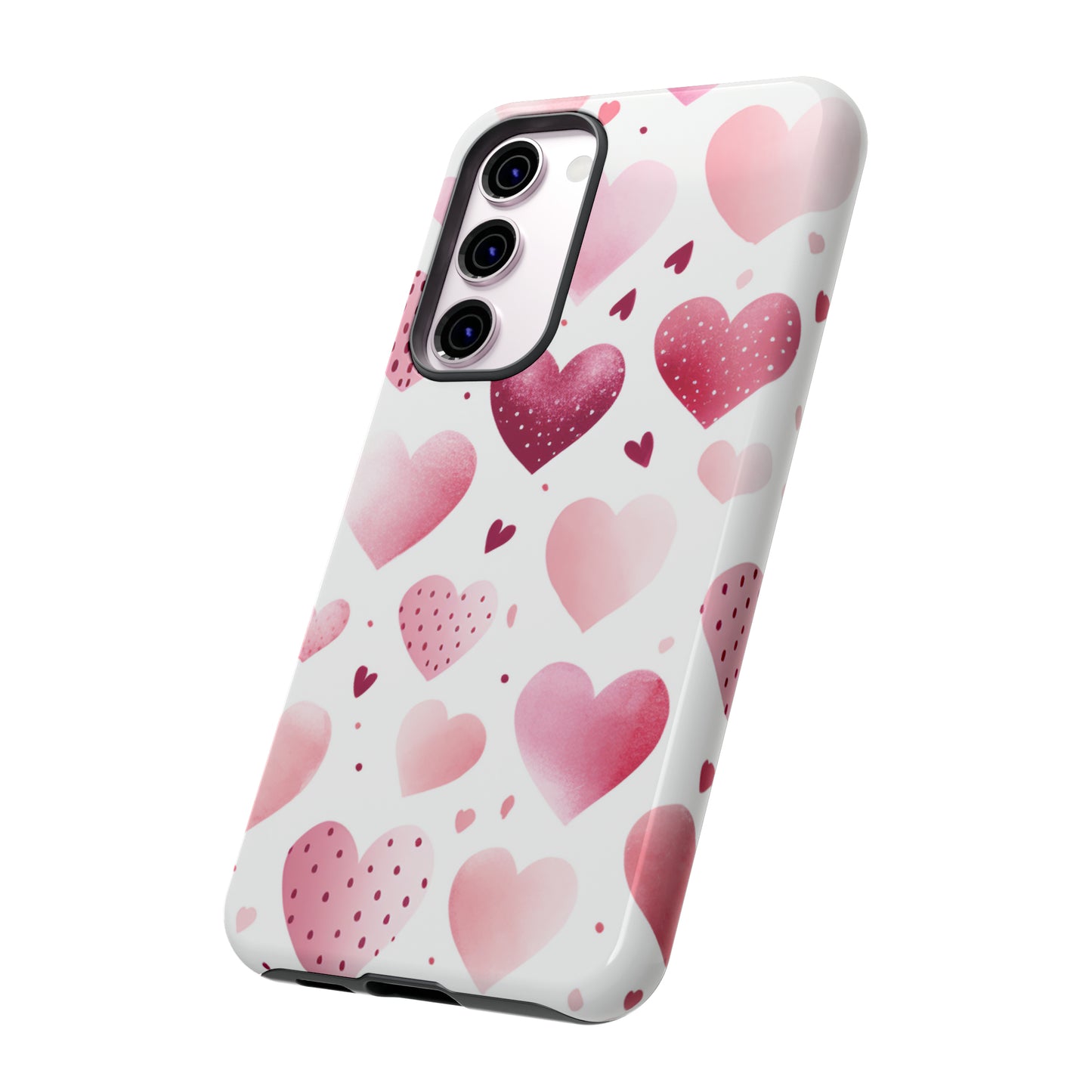 Cell Phone Tough Cases Heart Pattern 1