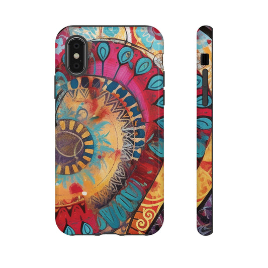 Cell Phone Tough Cases Abstract Art Design 1